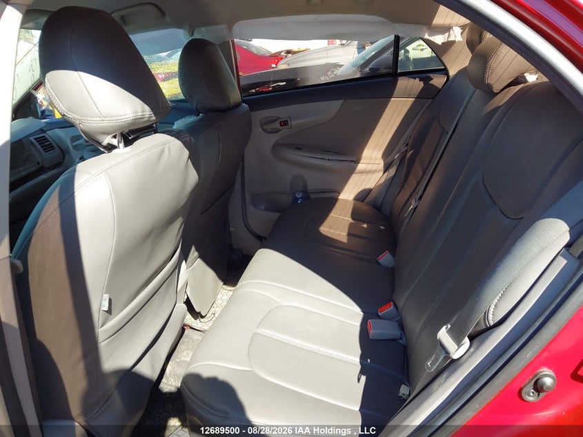 2012 TOYOTA COROLLA SEDAN 1.8L I4 FI DOHC 16V NF4
