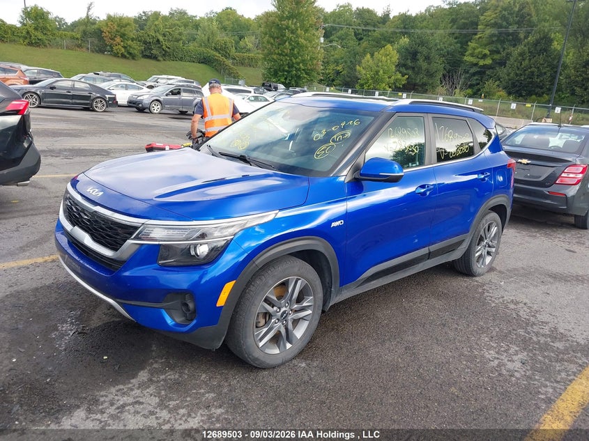 Vin: kndeucaa5n7283030, lot: 3094232, kia seltos ex 20222