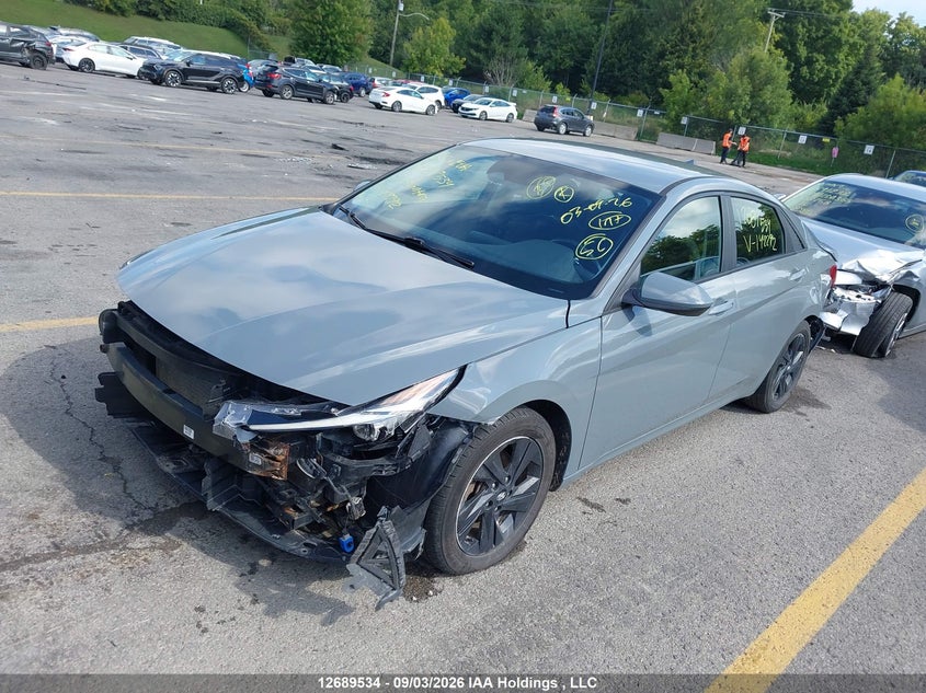 Vin: kmhlm4ag3mu142292, lot: 3094263, hyundai elantra preferred ivt 20212