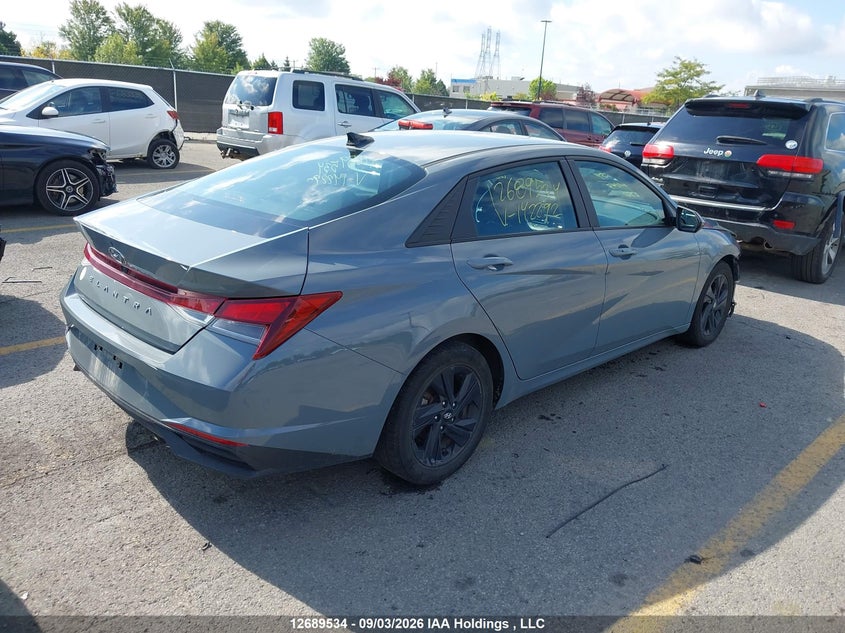 Vin: kmhlm4ag3mu142292, lot: 3094263, hyundai elantra preferred ivt 20214