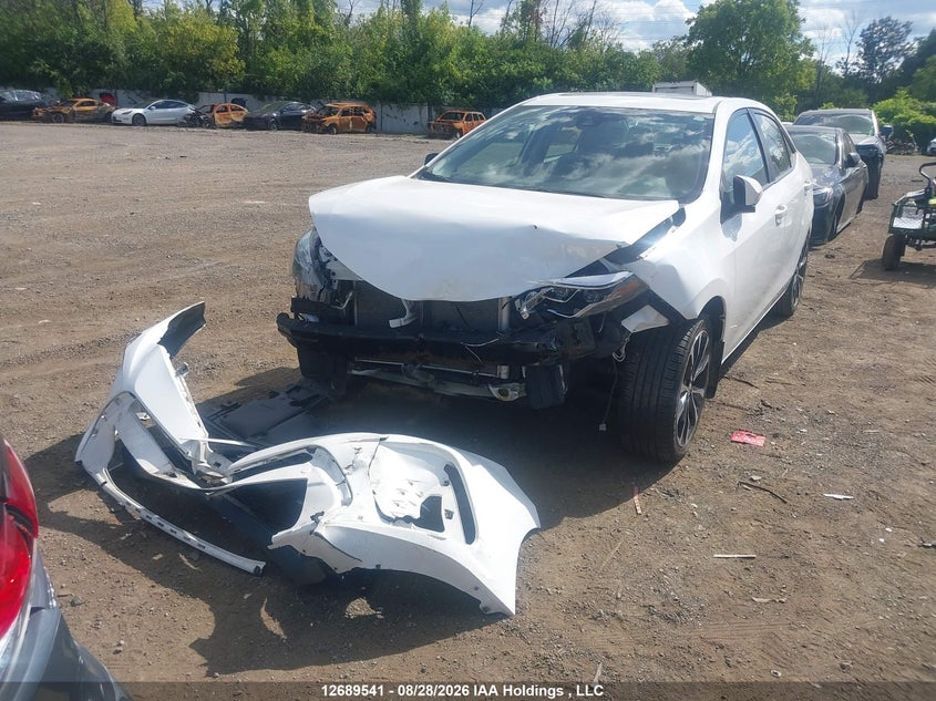 2017 Toyota Corolla, Front, IAAI, VIN 2T1BURHE7HC961147 — photo 2