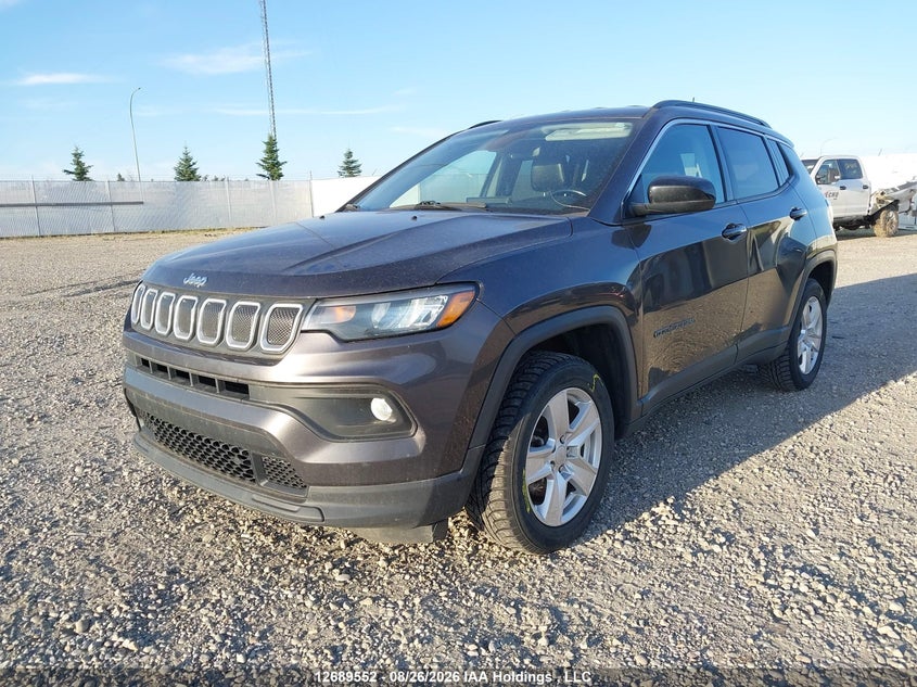 Vin: 3c4njdbb8nt133883, lot: 3094281, jeep compass north 20222