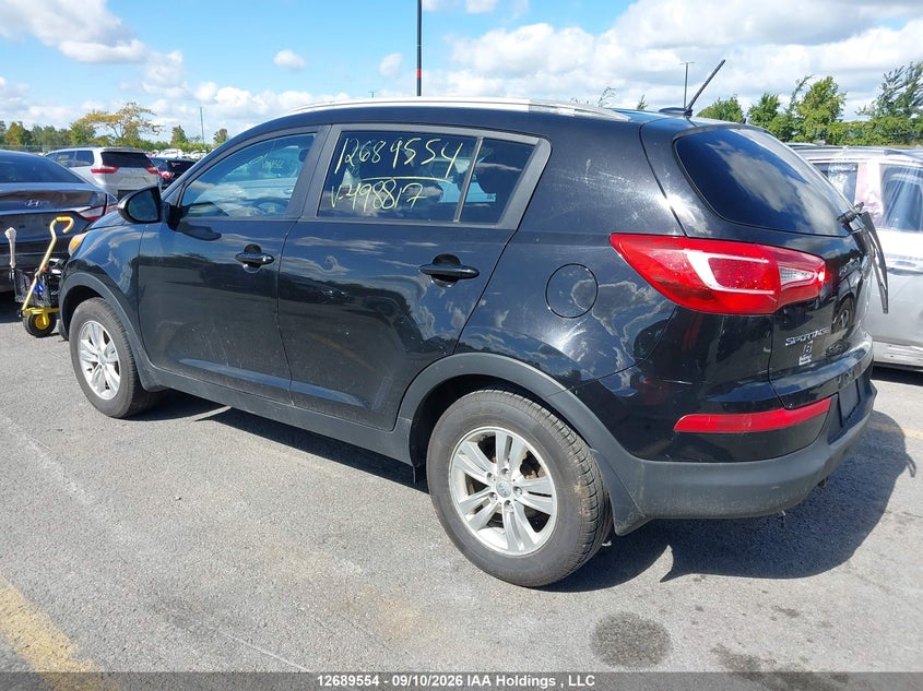 Vin: kndpb3a25d7498817, lot: 3094283, kia sportage lx 20133