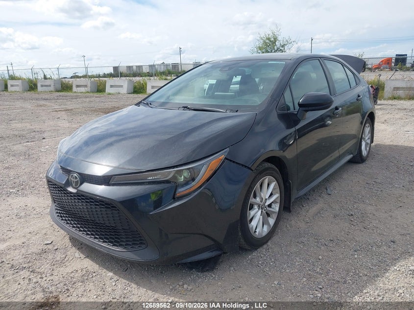 2020 Toyota Corolla, Удар ззаду, IAAI, VIN 5YFBPRBE5LP035967 — фото 2