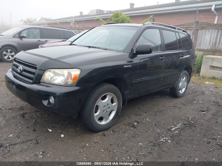 2005 Toyota Highlander, Charity, IAAI, VIN JTEEP21A950073603 — photo 2