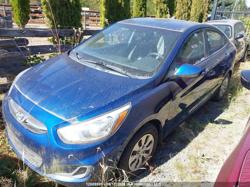 Vin: kmhct4ae3fu844830, lot: 3094321, hyundai accent gls 20152