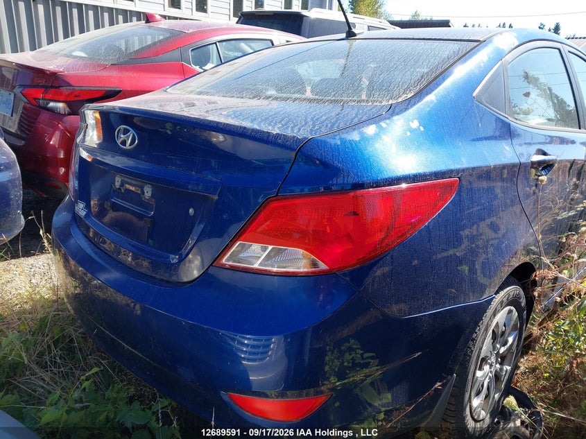 Vin: kmhct4ae3fu844830, lot: 3094321, hyundai accent gls 20154