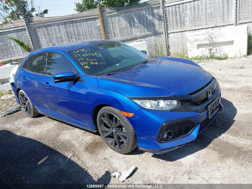 Vin: shhfk7h49hu308171, lot: 3094327, honda civic sport 2017 img_1