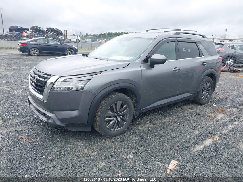 Vin: 5n1dr3be1nc224770, lot: 3094349, nissan pathfinder sv 20222