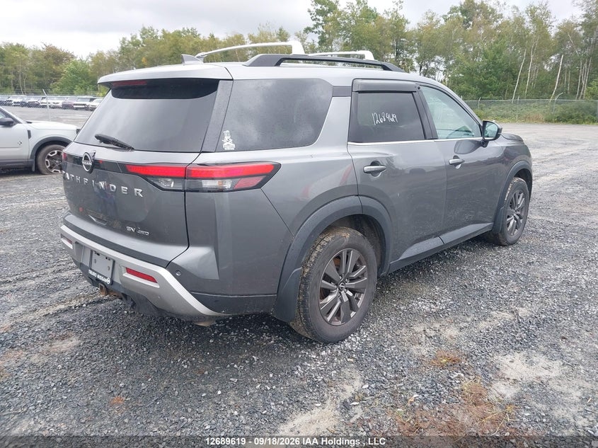 Vin: 5n1dr3be1nc224770, lot: 3094349, nissan pathfinder sv 20224