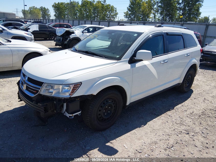 2018 Dodge Journey, Front, IAAI, VIN 3C4PDDFG8JT209442 — photo 2