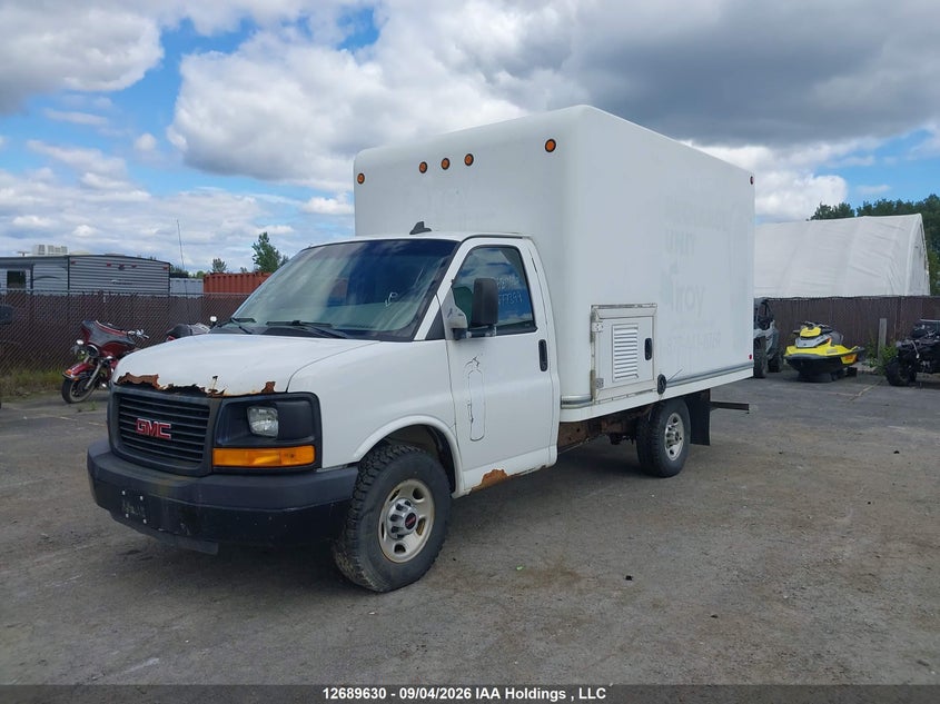 2016 GMC Savana, Возможны проблемы с механикой, IAAI, VIN 1GD07RFF9G1277399 — фото 2