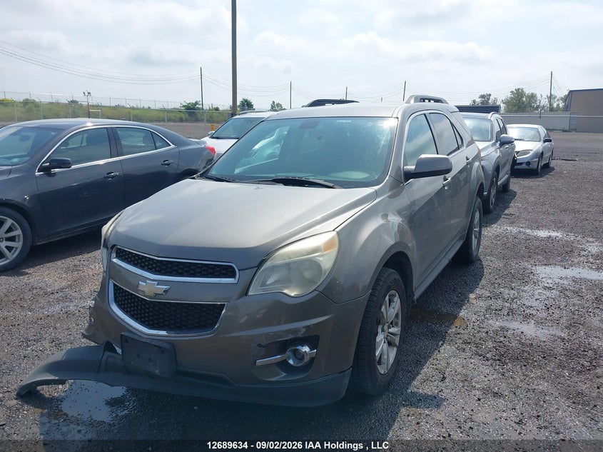 2011 Chevrolet Equinox 1Lt, Front, IAAI, VIN 2CNALDEC3B6428401 — photo 2