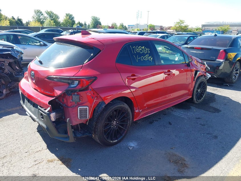 Vin: jtnabaae2pa003304, lot: 3094373, toyota gr corolla core 20234