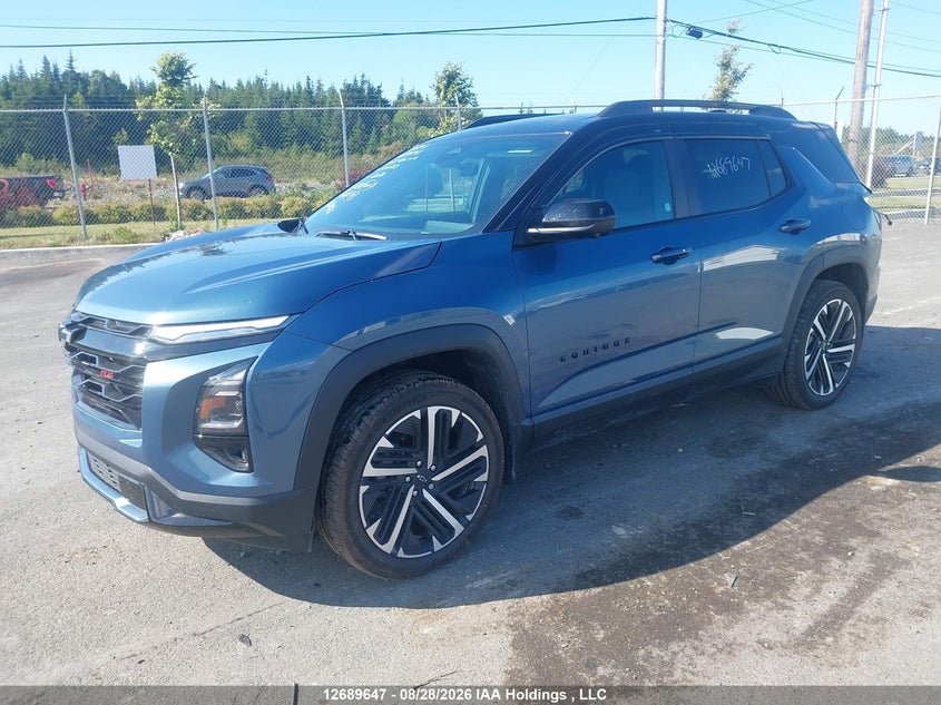 2026 Chevrolet Equinox Rs Awd, Rear, IAAI, VIN 3GNAXTEG8TL492153 — photo 2