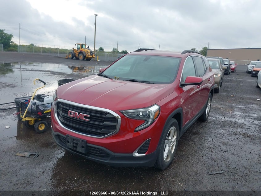 2018 GMC Terrain, Front, IAAI, VIN 3GKALMEVXJL154196 — photo 2