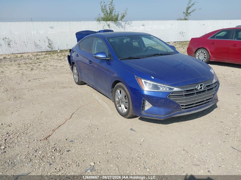 Vin: kmhd84lfxku826590, lot: 3094397, hyundai elantra preferred 2019 img_1