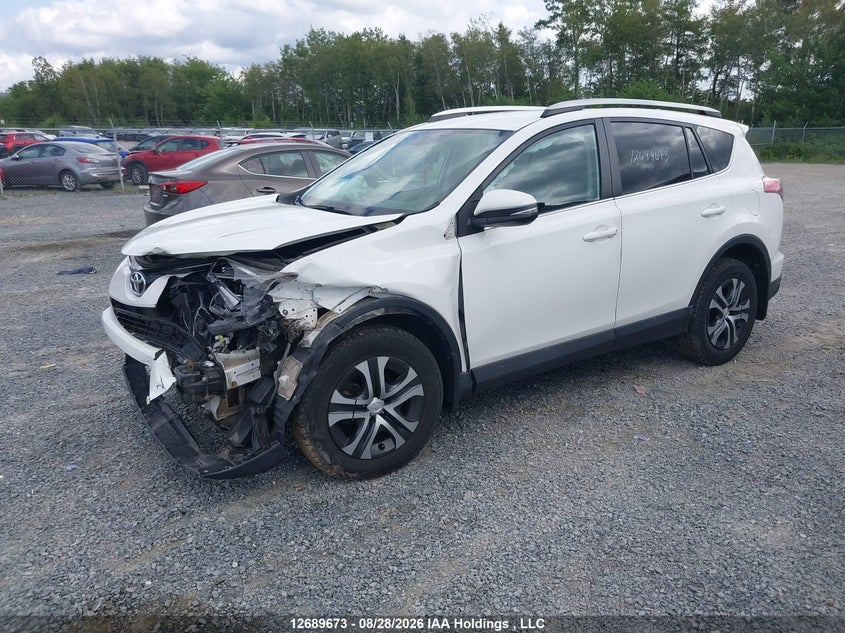 Vin: 2t3bfrev2gw459617, lot: 3094403, toyota rav4 le 20162