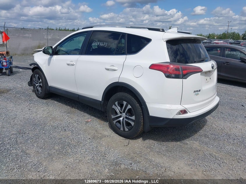 Vin: 2t3bfrev2gw459617, lot: 3094403, toyota rav4 le 20163