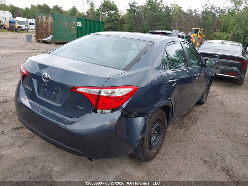 Vin: 2t1burhe1fc441345, lot: 3094433, toyota corolla le 20154