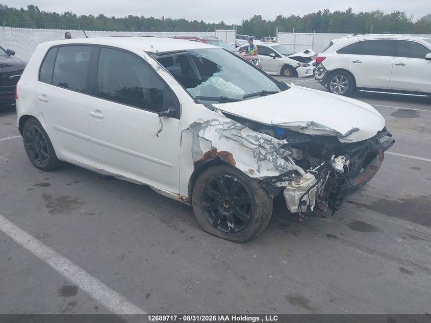 2008 Volkswagen Rabbit, Удар спереди, IAAI, VIN WVWDA71K68W321704