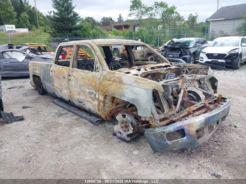 2014 Chevrolet Silverado 1500, Полностью сгорел, IAAI, VIN 3GCUKREH0EG346177