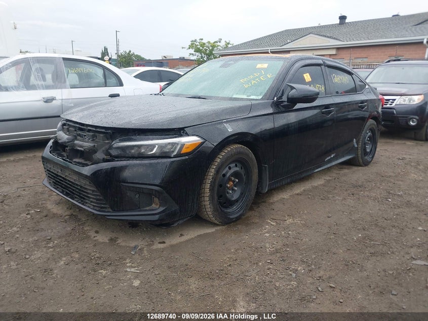 Vin: 2hgfe1f95ph001031, lot: 3094475, honda civic 20232