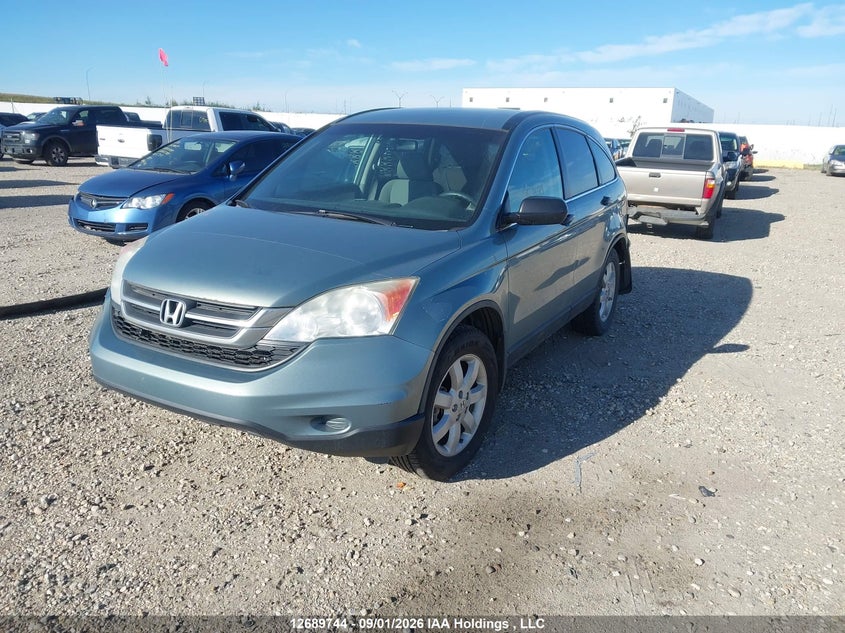 2010 Honda Cr-V Lx, Удар сзади, IAAI, VIN 5J6RE4H38AL805544 — фото 2