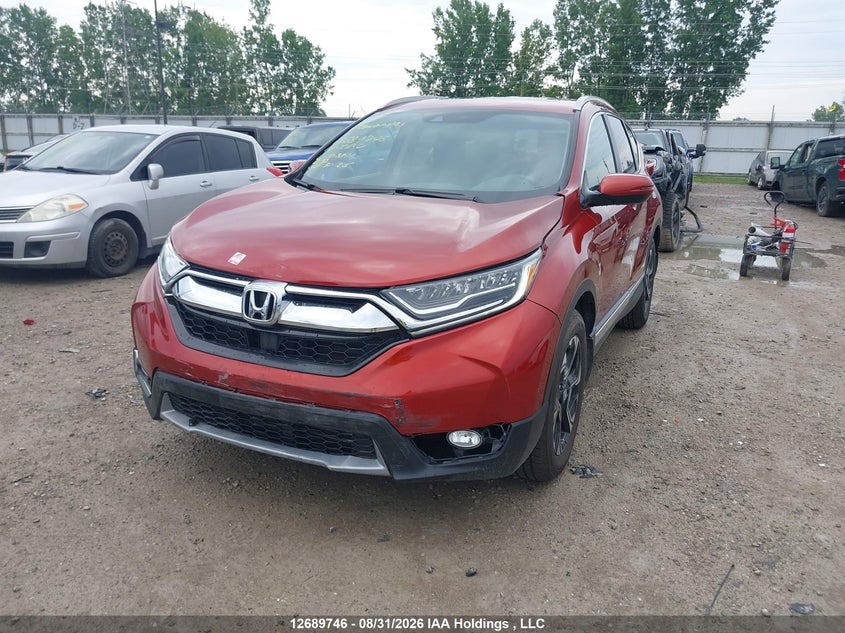Vin: 2hkrw2h91jh103811, lot: 3094482, honda cr-v touring 20182