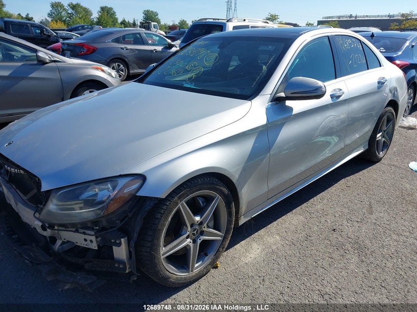 Vin: 55swf4kb0hu212360, lot: 3094484, mercedes-benz c 300 4matic 20172