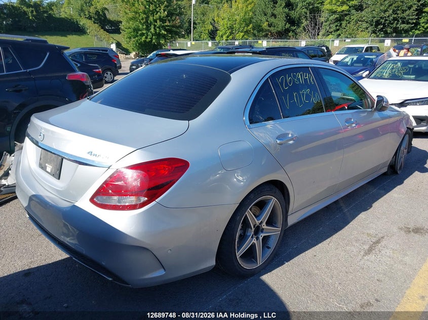 Vin: 55swf4kb0hu212360, lot: 3094484, mercedes-benz c 300 4matic 20174