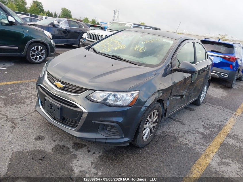 2018 Chevrolet Sonic, Левый бок, IAAI, VIN 1G1JD5SH0J4100398 — фото 2