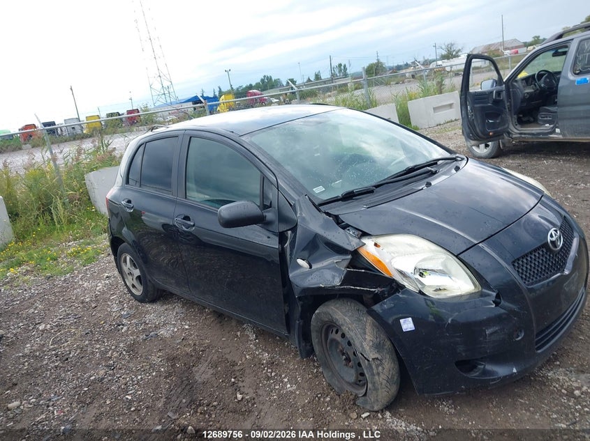 2007 Toyota Yaris, Удар сзади, IAAI, VIN JTDKT923275079213