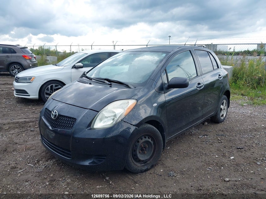 2007 Toyota Yaris, Удар сзади, IAAI, VIN JTDKT923275079213 — фото 2