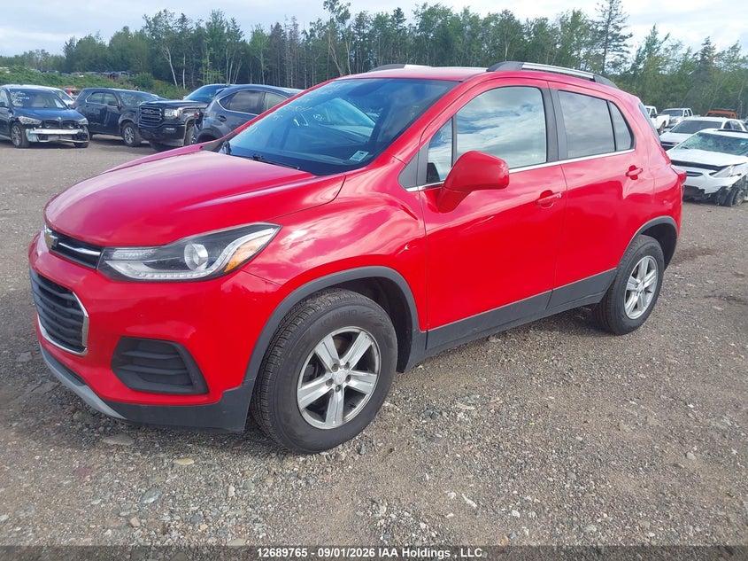 Vin: 3gncjpsb7hl237804, lot: 3094501, chevrolet trax lt 20172