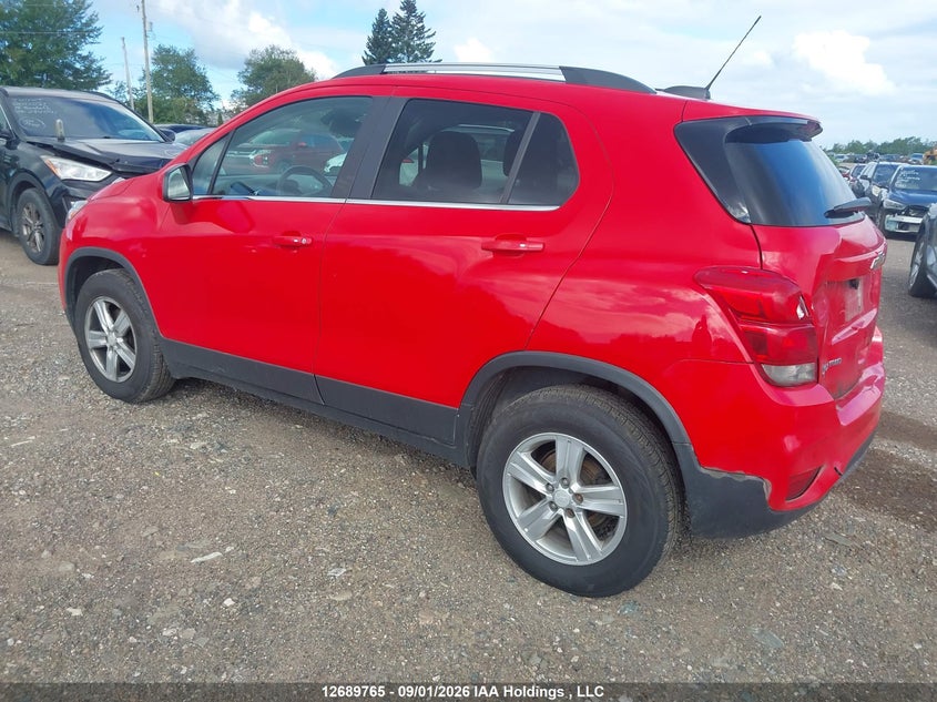Vin: 3gncjpsb7hl237804, lot: 3094501, chevrolet trax lt 20173