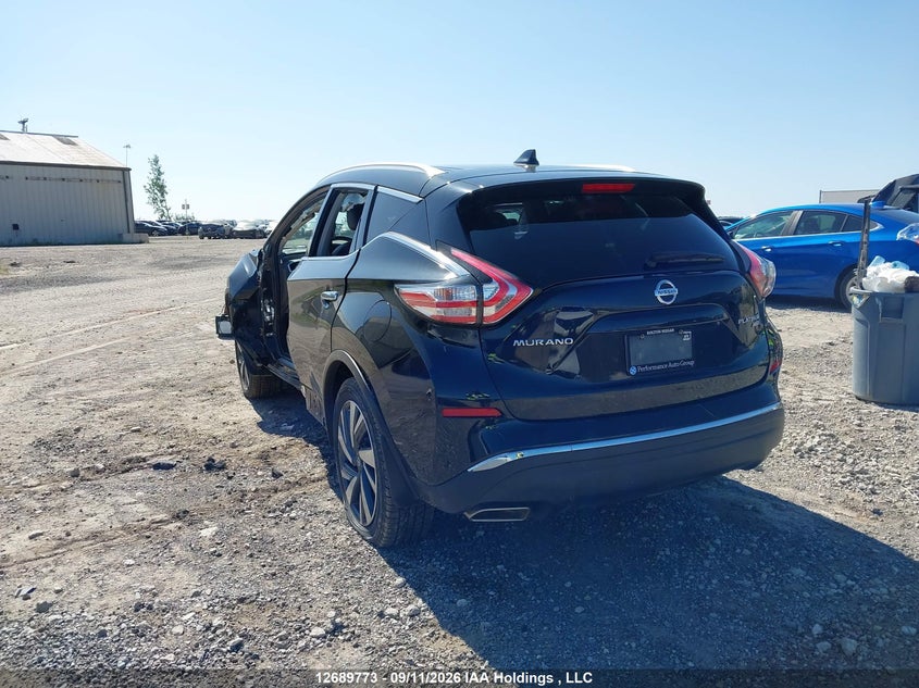 Vin: 5n1az2mh5hn111885, lot: 3094511, nissan murano s/sl/sv/platinum 20173