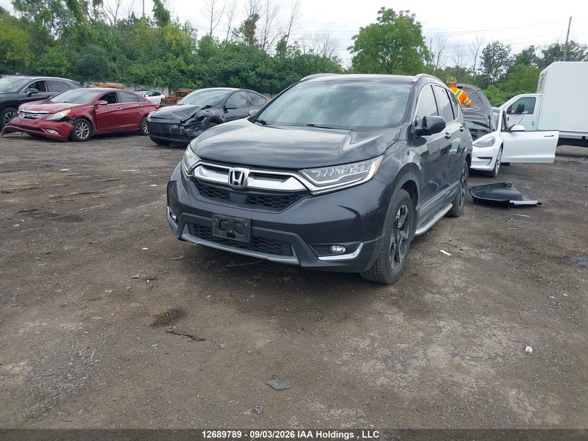 Vin: 2hkrw2h91jh130717, lot: 3094528, honda cr-v touring 20182
