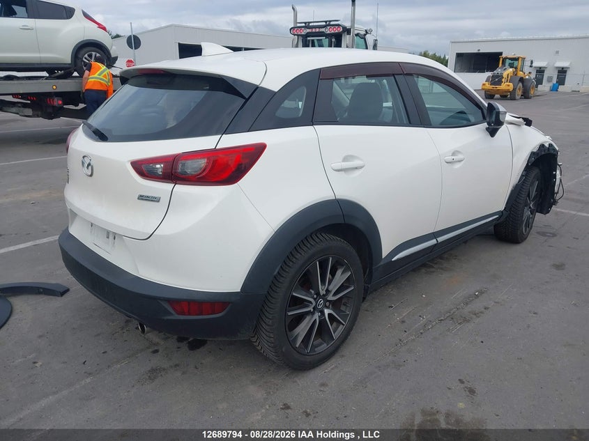 Vin: jm1dkfd70g0134555, lot: 3094532, mazda cx-3 grand touring 20164