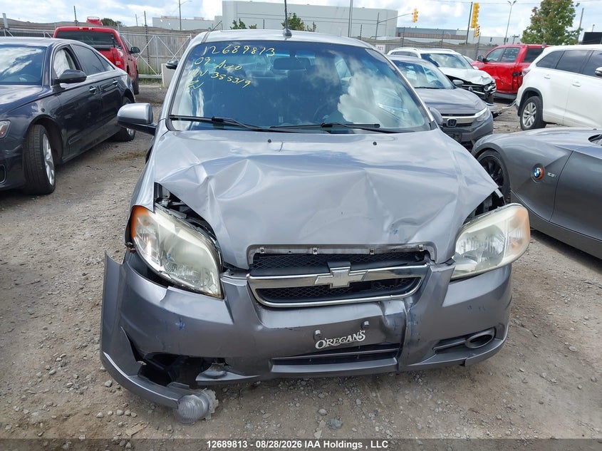 2009 CHEVROLET AVEO HATCHBACK 1.6L I-4 DOHC, VVT, REGULAR , 106HP