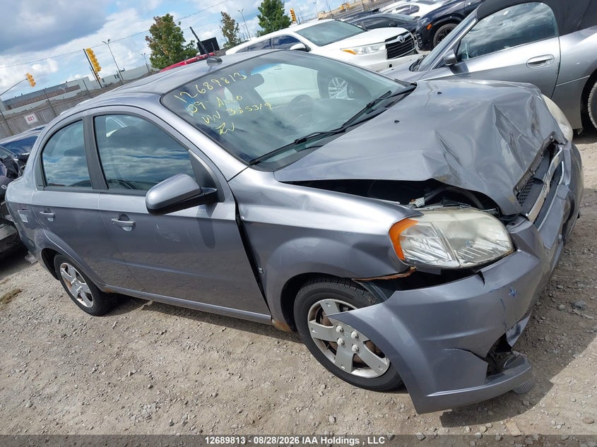 2009 CHEVROLET AVEO HATCHBACK 1.6L I-4 DOHC, VVT, REGULAR , 106HP