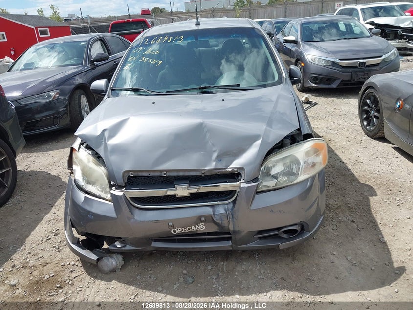 2009 CHEVROLET AVEO HATCHBACK 1.6L I-4 DOHC, VVT, REGULAR , 106HP