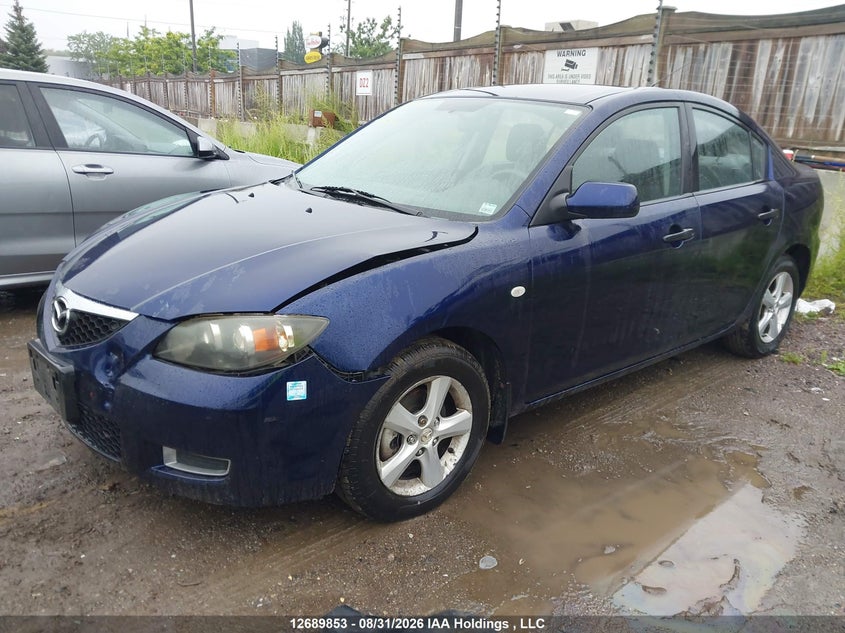 2009 Mazda 3, Front, IAAI, VIN JM1BK32F091250416 — photo 2