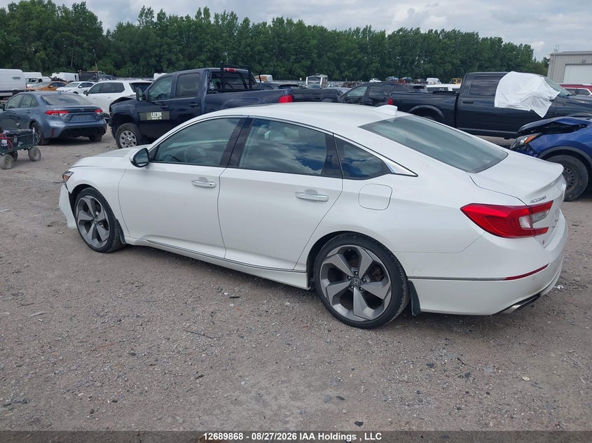 Vin: 1hgcv1f95ka806571, lot: 3094606, honda accord touring 1.5t 20193