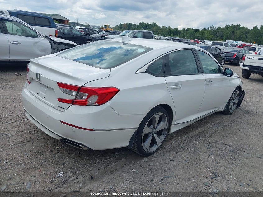Vin: 1hgcv1f95ka806571, lot: 3094606, honda accord touring 1.5t 20194