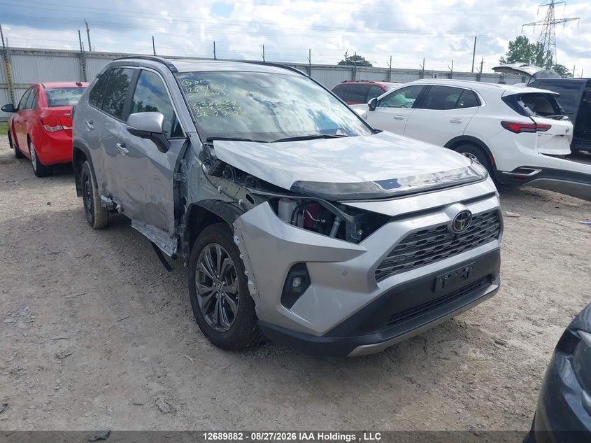 2025 Toyota Rav4 Hybrid Limited, Правый бок, IAAI, VIN 2T3DWRFV8SW287089