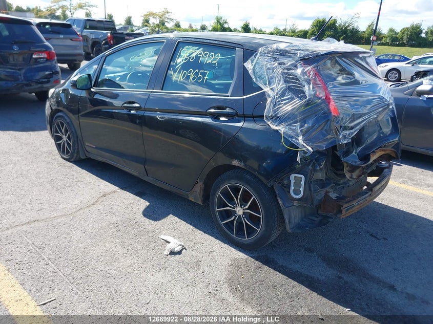 Vin: 3hggk5h58fm109657, lot: 3094661, honda fit lx 20153