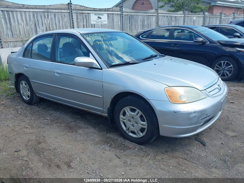 2003 Honda Civic Lx VIN 2HGES16653H948204