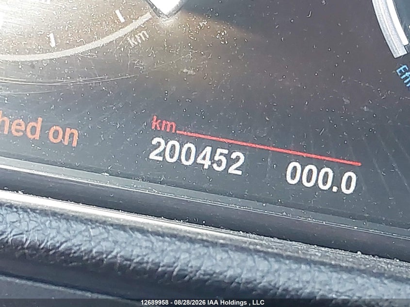 2013 BMW 5ER SEDAN 3.0L I6 FI DOHC 24V NF4