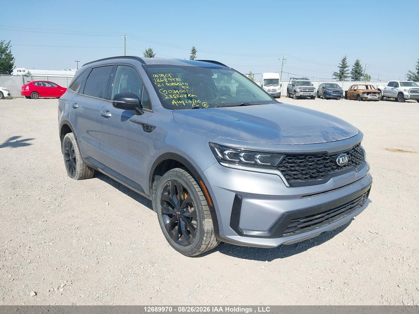 Vin: 5xyrhdlf6mg034001, lot: 3094709, kia sorento ex 2021 img_1